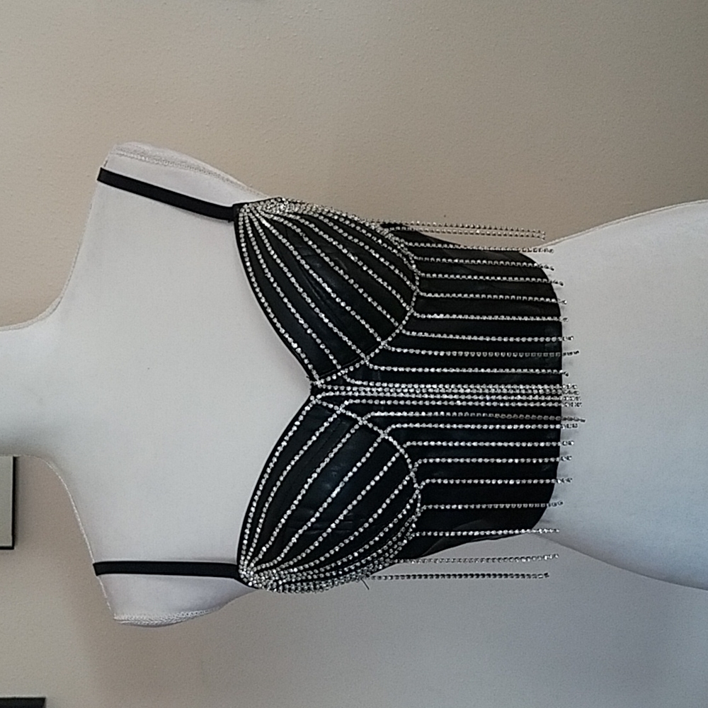Fun crop top with gems